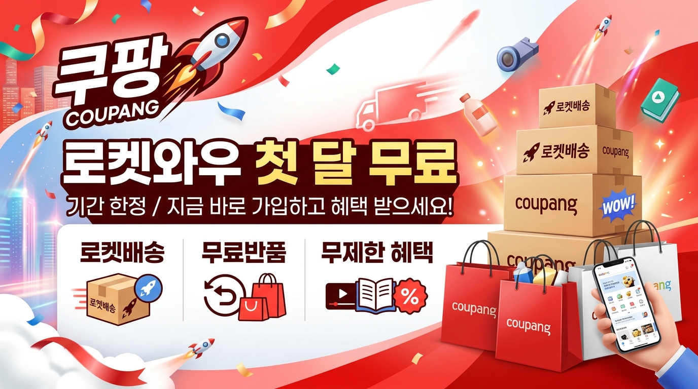 로켓와우 첫 달 무료체험